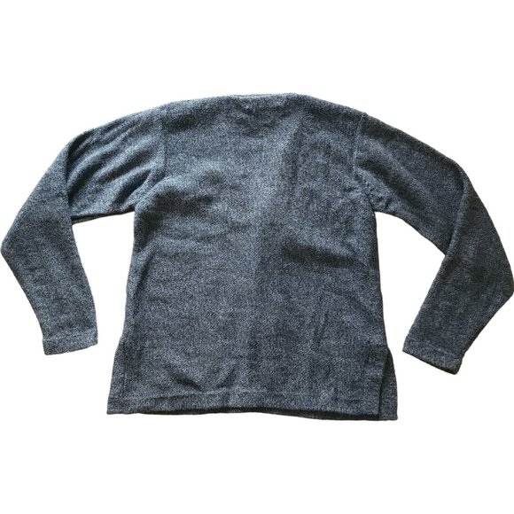 Arte Meche grey baby alpaca sweater with hanging beaded embelishment - Picture 7 of 7